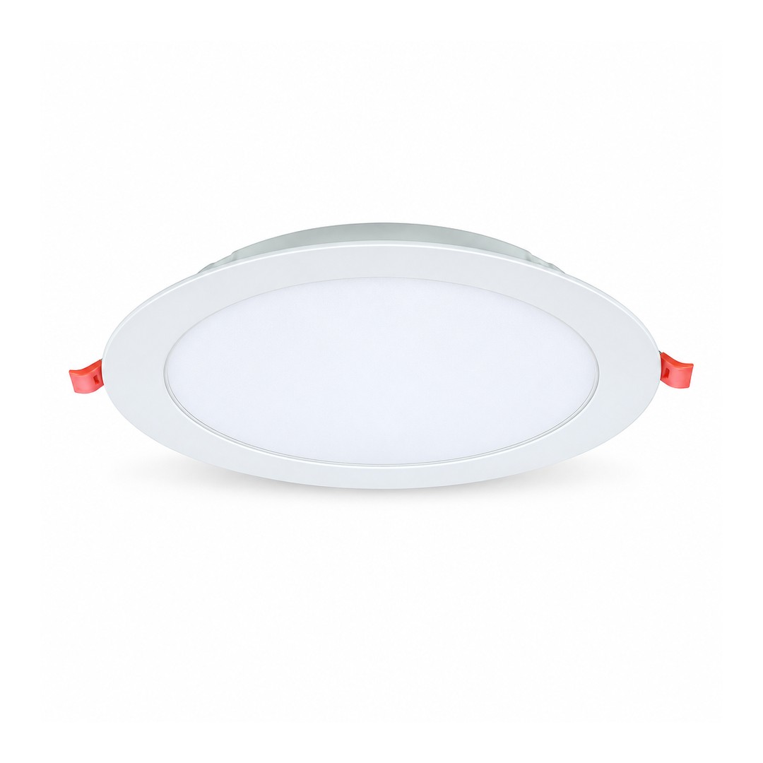 Downlight LED empotrable redondo Duolec Roma New 3CCT