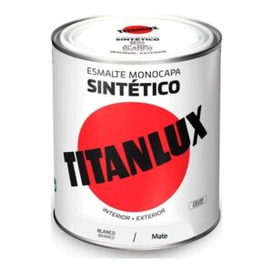 Esmalte sintético Titanlux Mate Blanco 750 ml