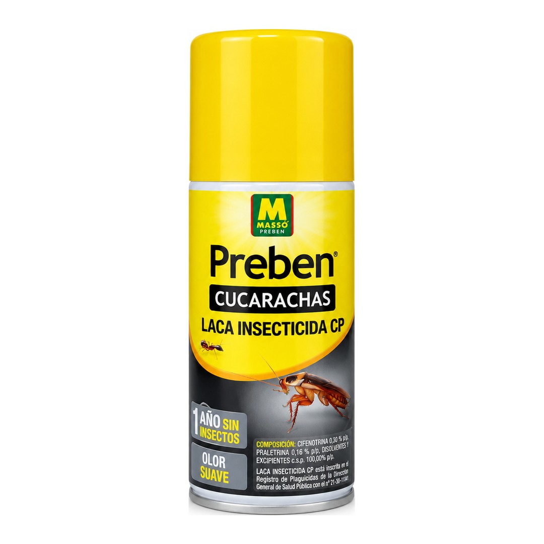 Laca insecticida cucarachas Preben Massó 150 ml