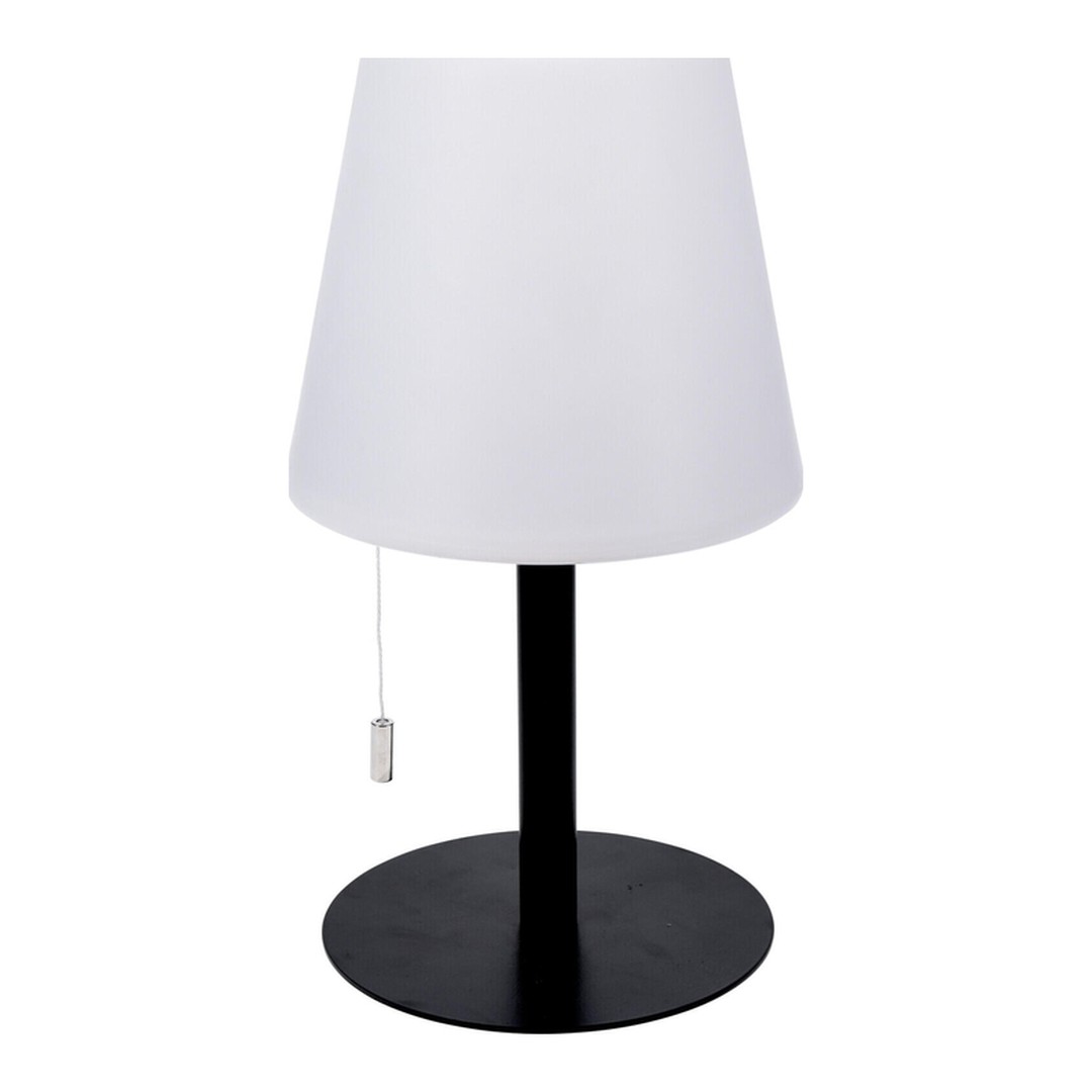 Lámpara de mesa recargable exterior LED RGB 16,5 x 30 cm