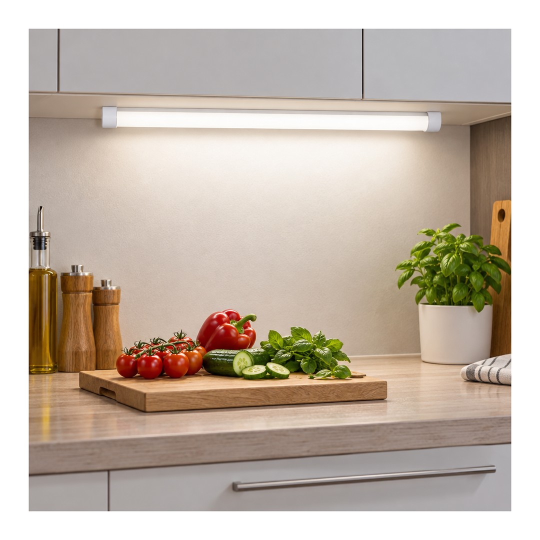 Luminaria LED Lineal Duolec 3CCT bajo mueble de cocina