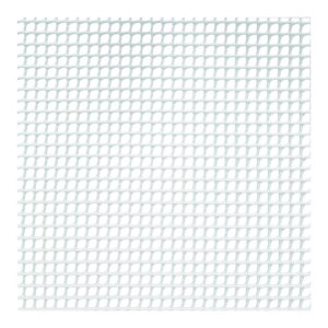 Malla Plástica Cuadrada LISTA Blanca
