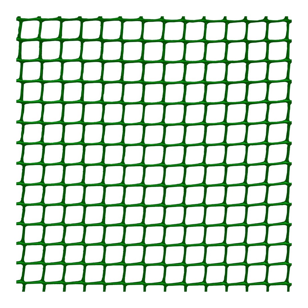 Malla Plástica Cuadrada LISTA Verde