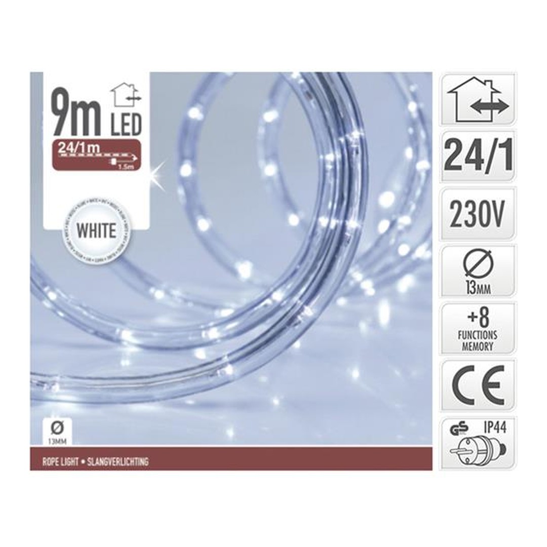 Manguera luminosa LED Koopman 9 m 216 LED 8 funciones