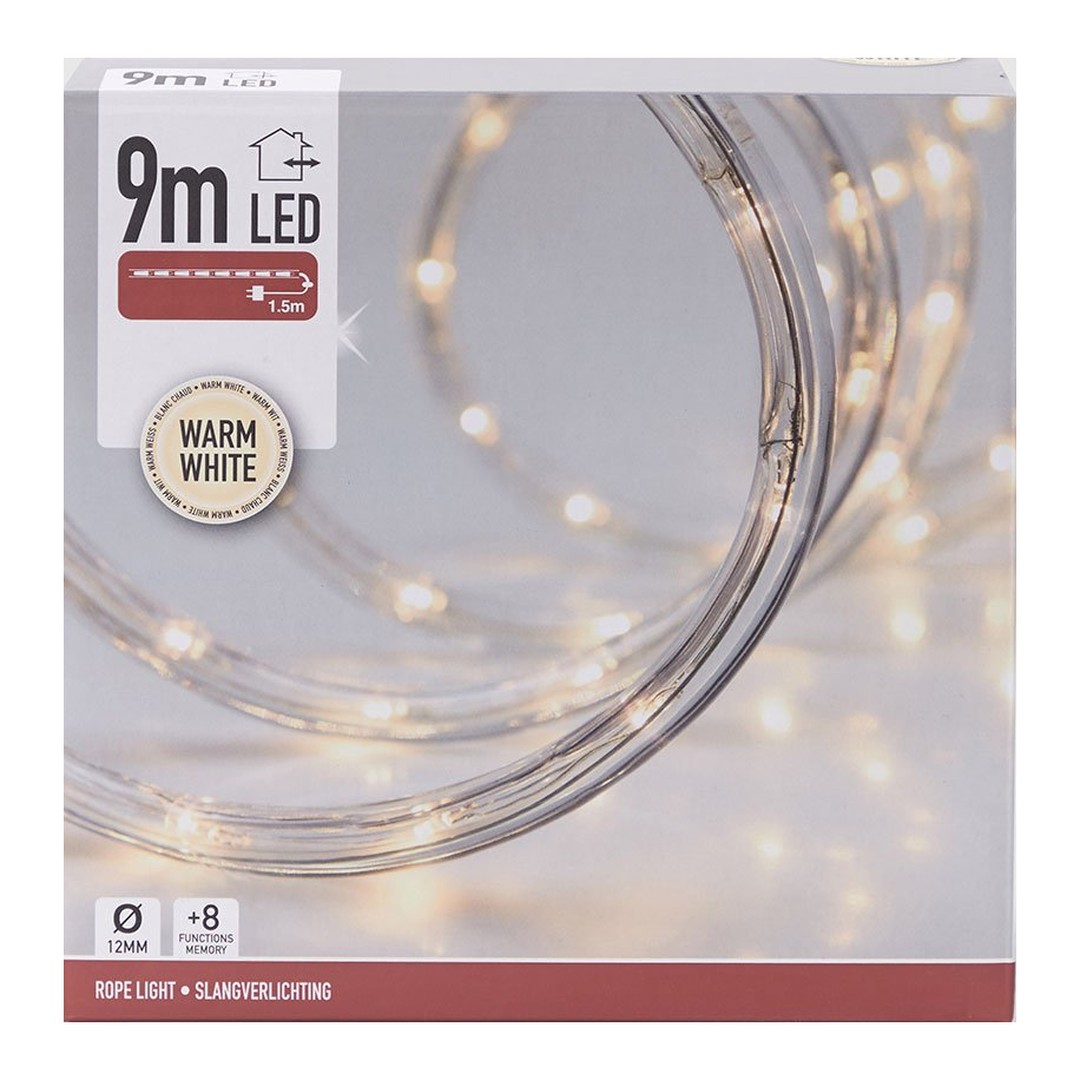 Manguera luminosa LED Koopman 9 m 216 LED 8 funciones