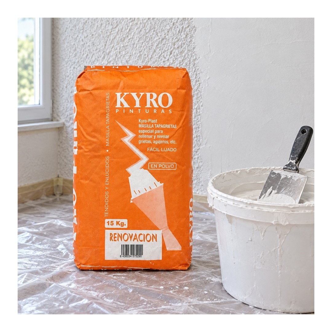 Masilla en polvo Kyro-Plast Renovación 15 kg