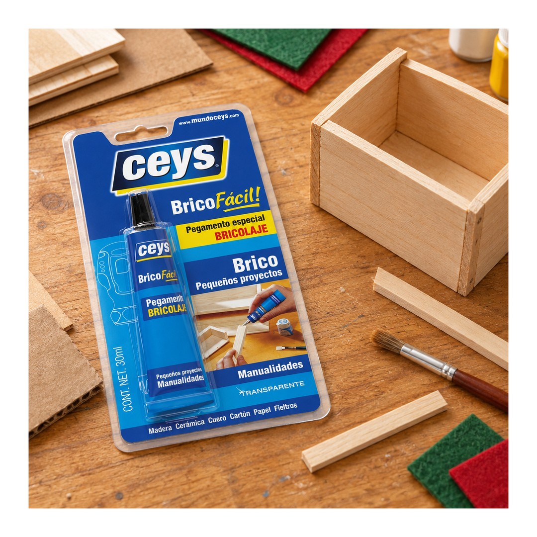 Pegamento Ceys Bricofácil especial bricolaje 30 ml