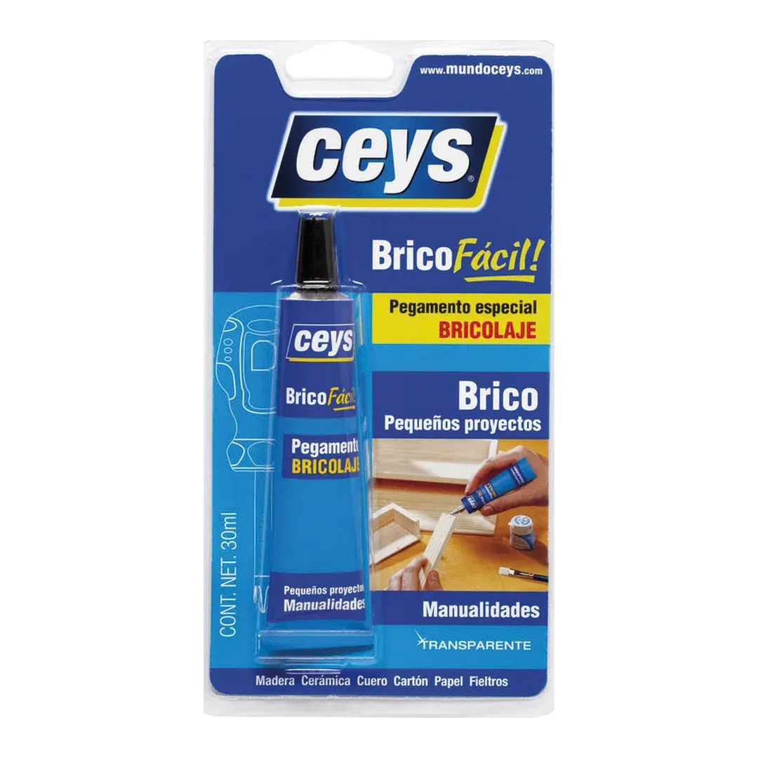 Pegamento Ceys Bricofácil especial bricolaje 30 ml