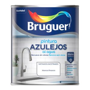 Pintura para azulejos al agua satinado Bruguer