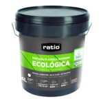 Pintura plástica ecológica RATIO interior blanco mate 4 l