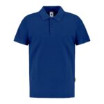 Polo de trabajo Beework Ludo azul marino algodón