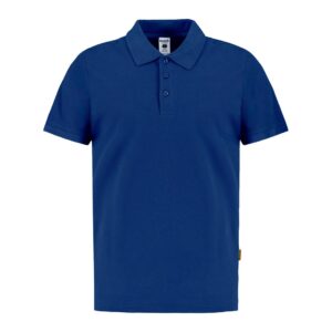 Polo de trabajo Beework Ludo azul marino algodón