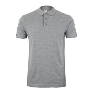 Polo de trabajo Velilla Mukua Gibson MK215CV gris heather