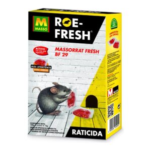 Raticida en Pasta Massó Roe-Fresh 150 g 10 Bolsitas