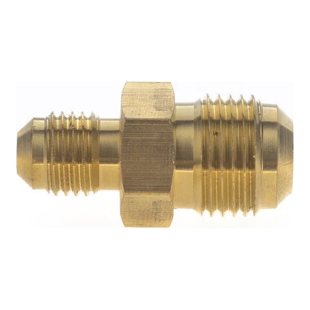 Reducción SAE macho-macho latón 1/4" x 3/8"