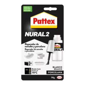 Reparador de esmalte y porcelana Pattex Nural 2 blanco 50 g