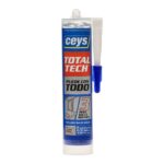Sellador adhesivo Ceys Total Tech transparente 290 ml