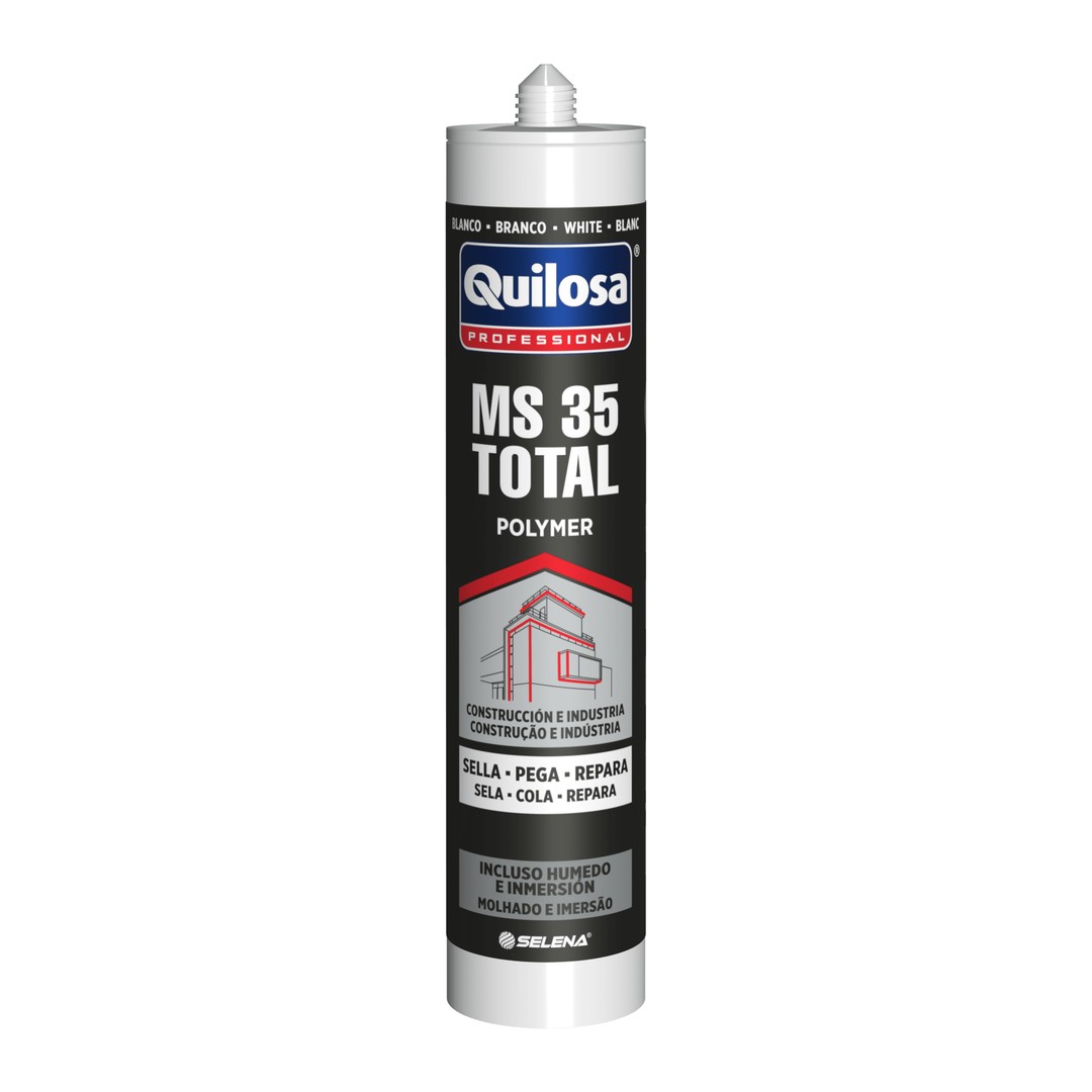 Sellador adhesivo Quilosa MS 35 Total blanco 300 ml