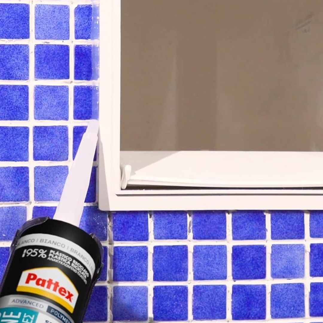 Sellador Pattex Piscinas polímero blanco 280 ml
