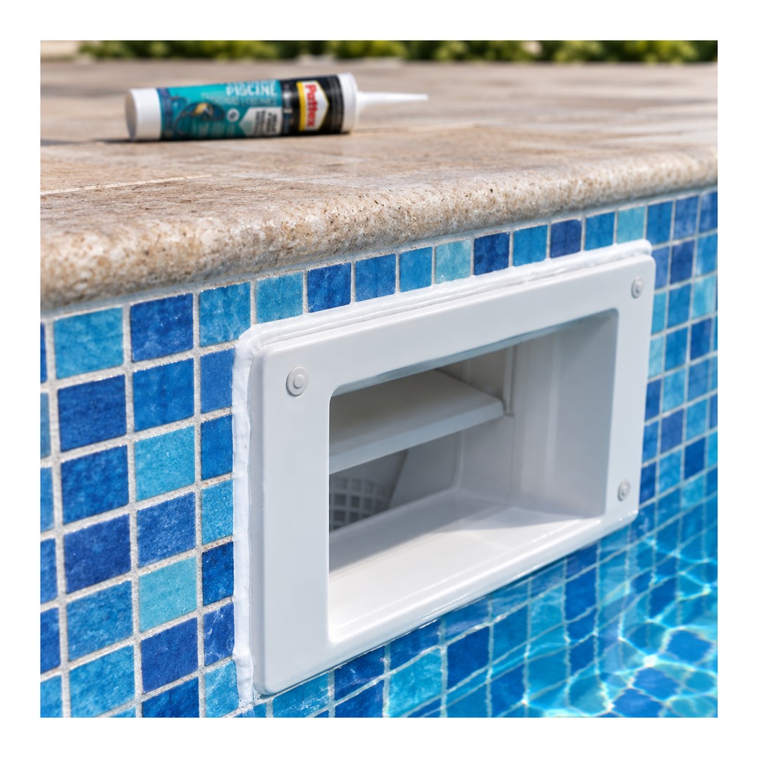Sellador Pattex Piscinas polímero blanco 280 ml