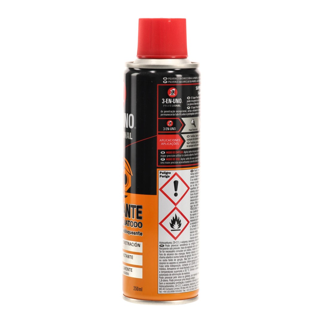 Super penetrante aflojatodo 3-EN-UNO Profesional spray 250 ml