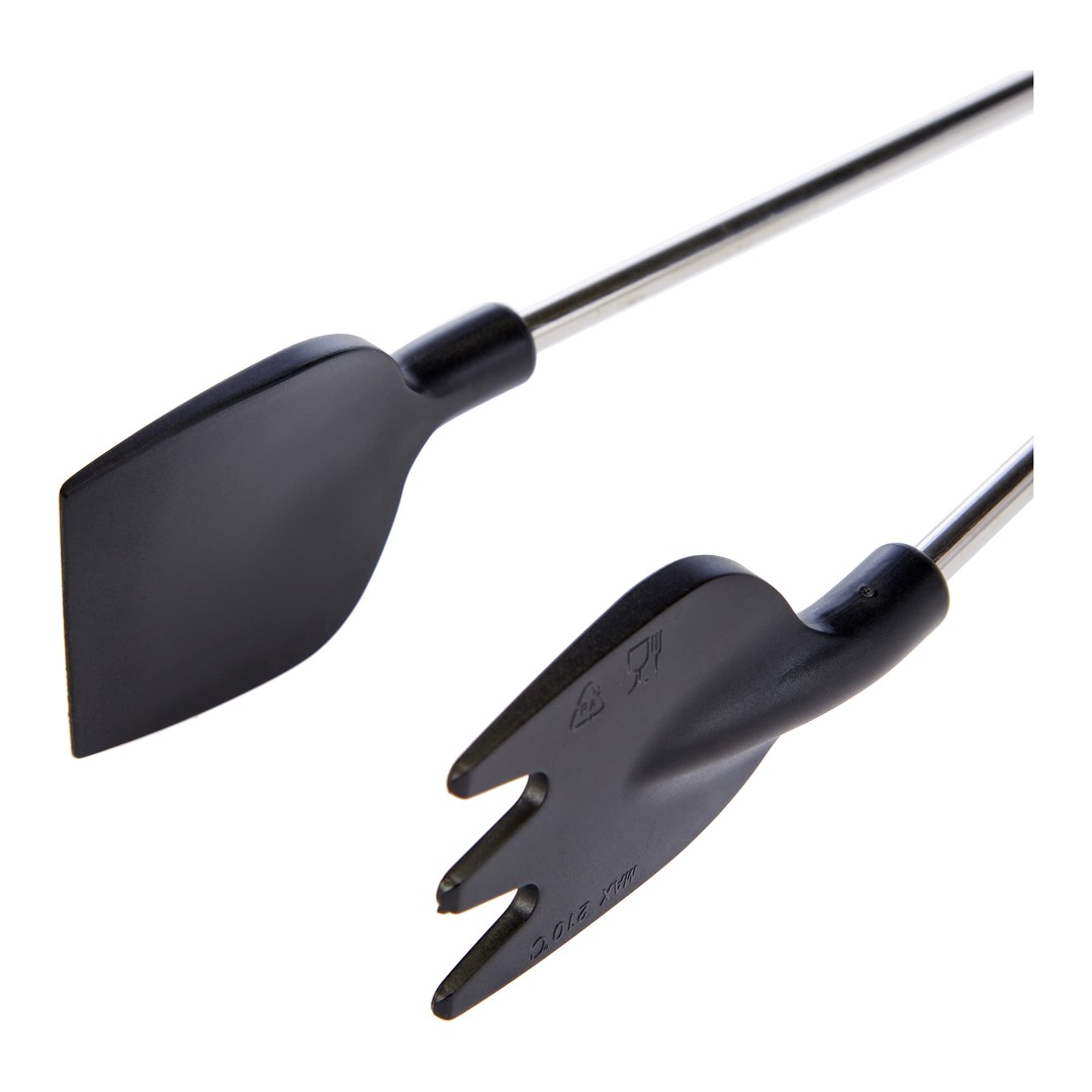 Tenacilla de cocina Ibili inox con punta de nylon