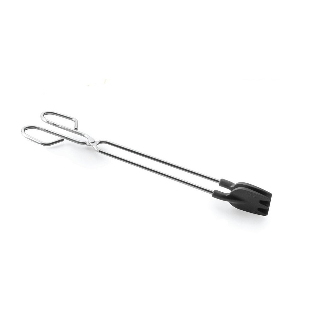 Tenacilla de cocina Ibili inox con punta de nylon
