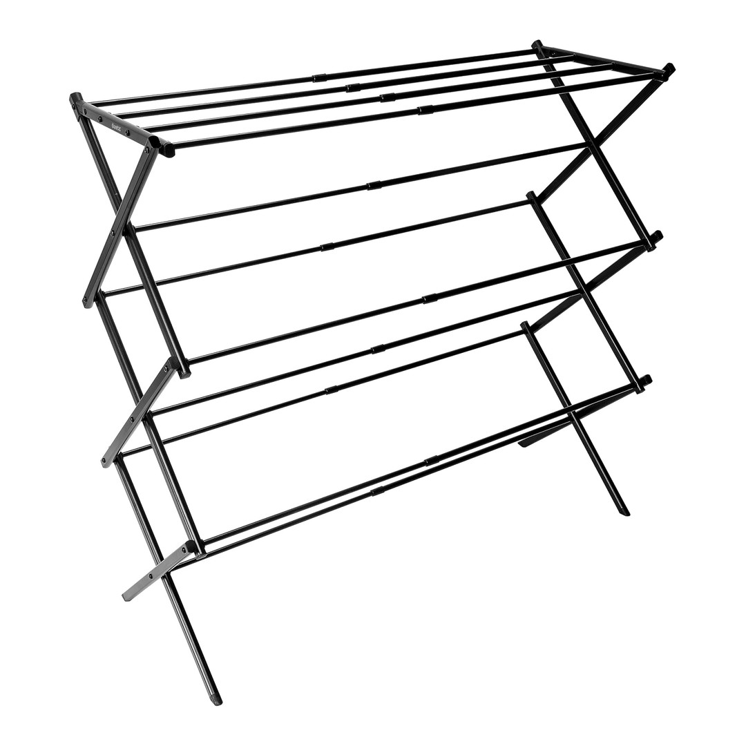 Tendedero plegable extensible Duett Siroco negro 6 niveles