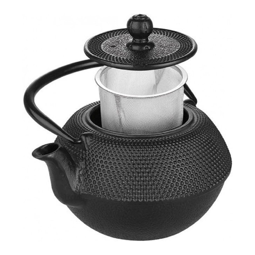 Tetera de hierro fundido Ibili negra 1,2 litros