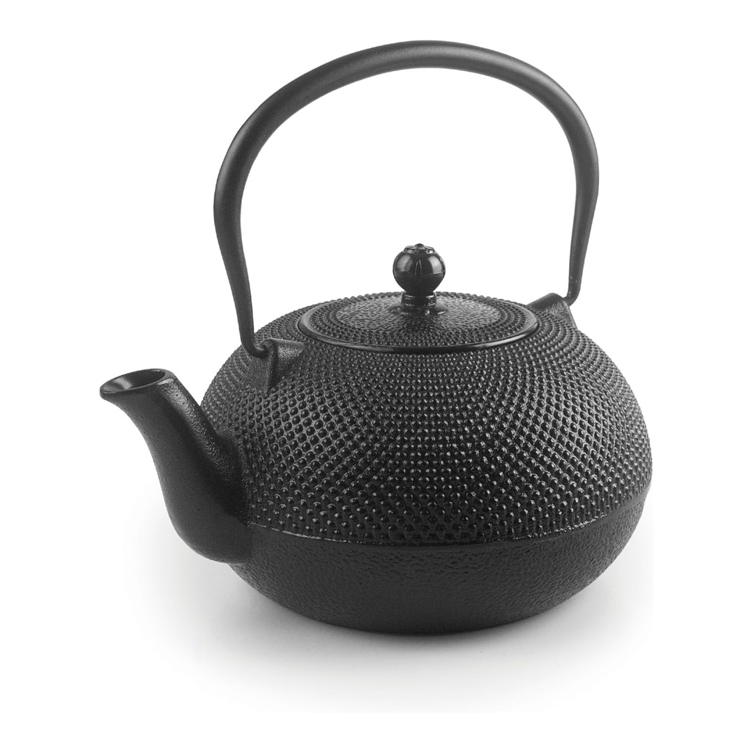 Tetera de hierro fundido Ibili negra 1,2 litros