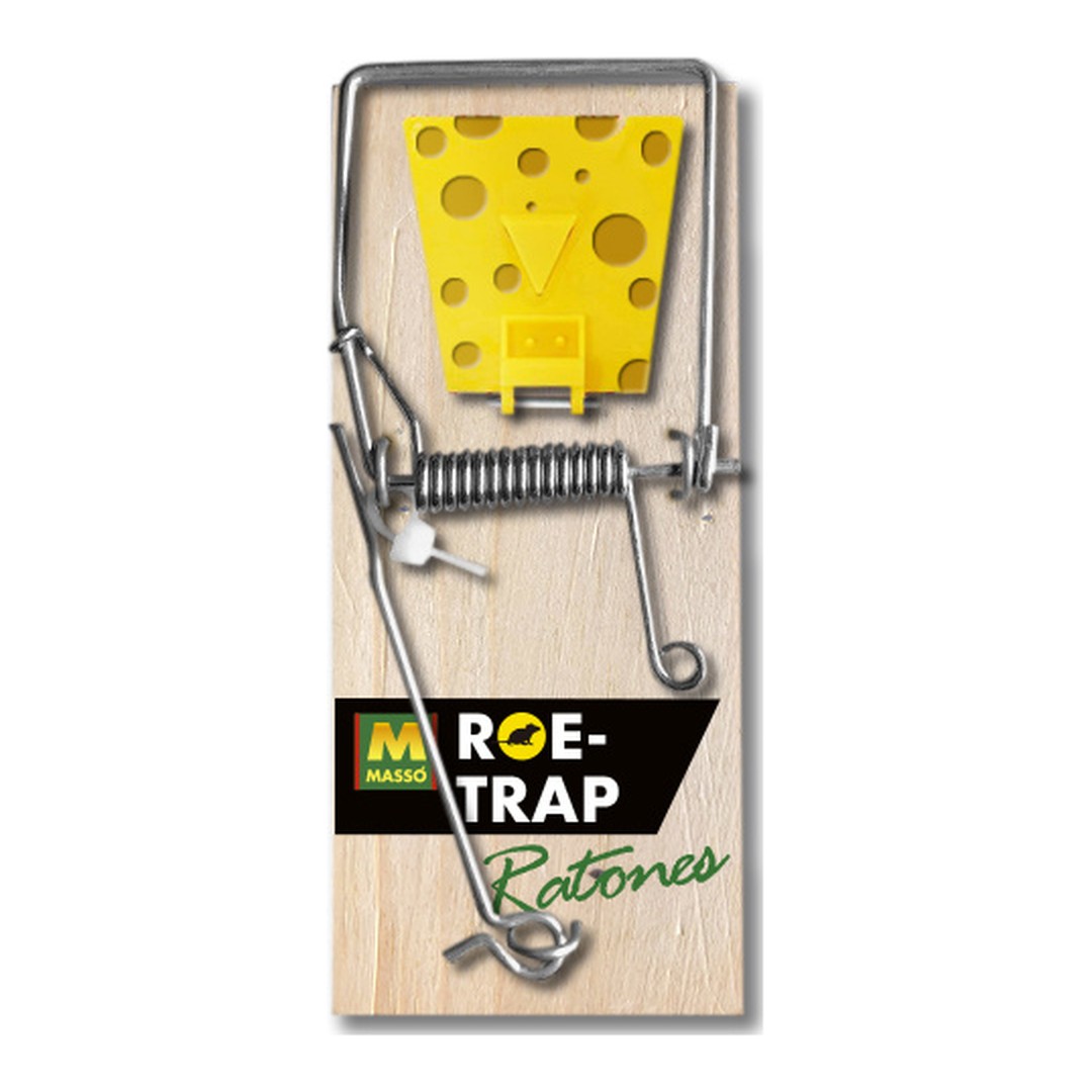 Trampa de madera para ratones Masso Roe-Trap
