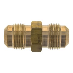 Unión SAE macho-macho latón 3/8"