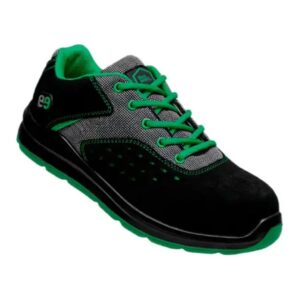 Zapato de seguridad Tomás Bodero Anila S1PS negro y verde