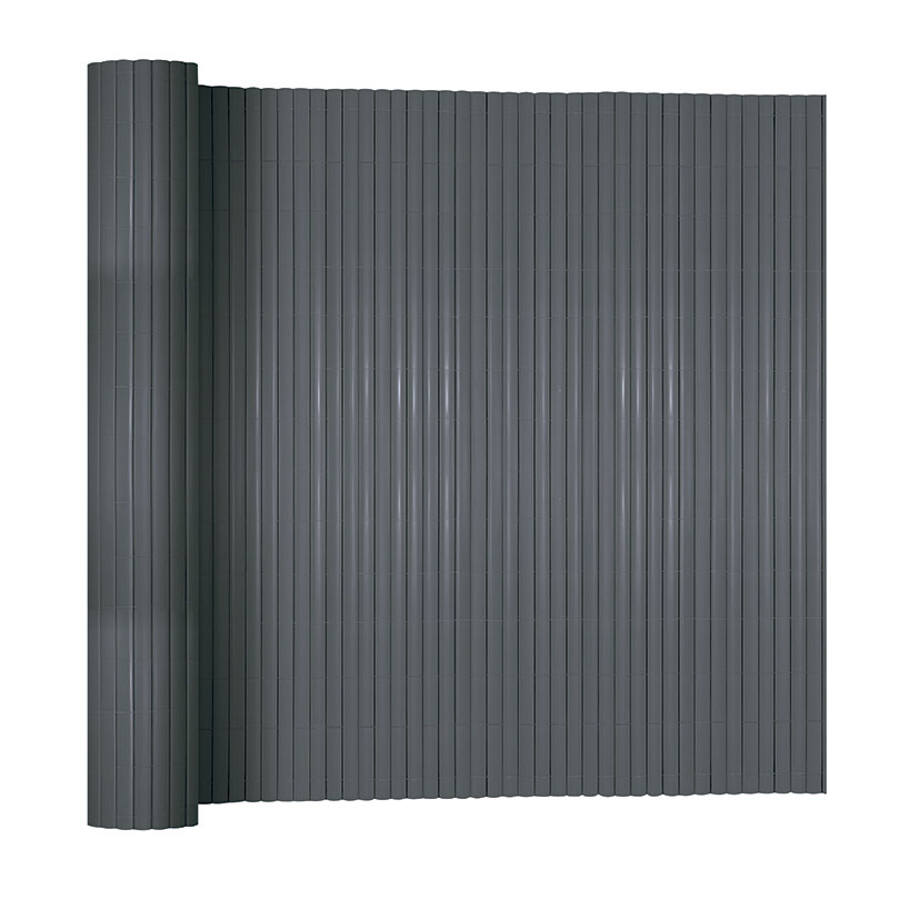 CAÑIZO PVC DC ANTRACITA 1x3M LISTA - Imagen 2