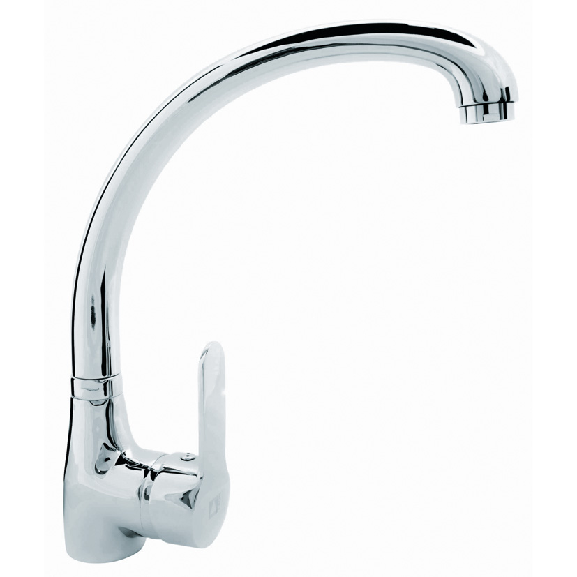 Grifo monomando fregadero caño conformado BOET serie Jet