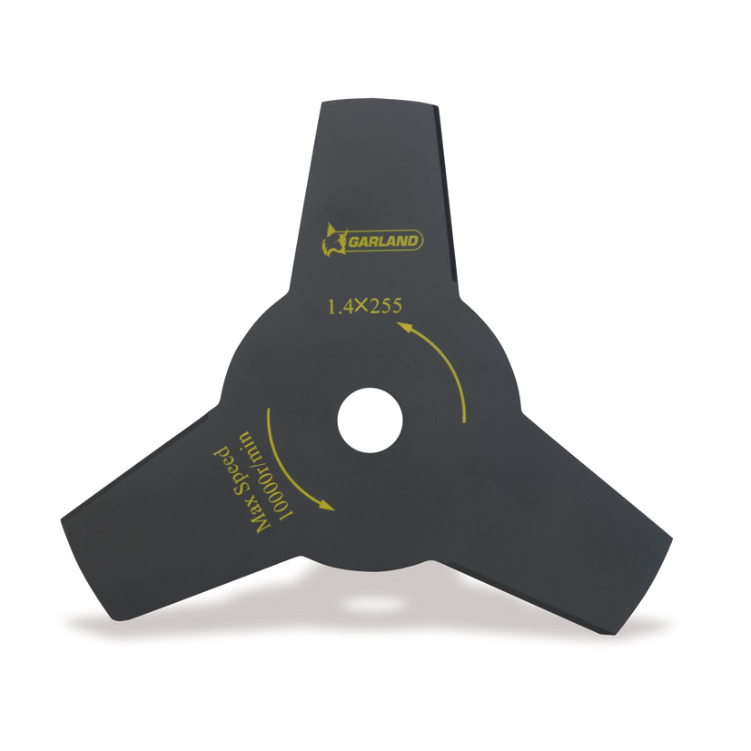 Disco 3 dientes acero desbrozadoras GARLAND