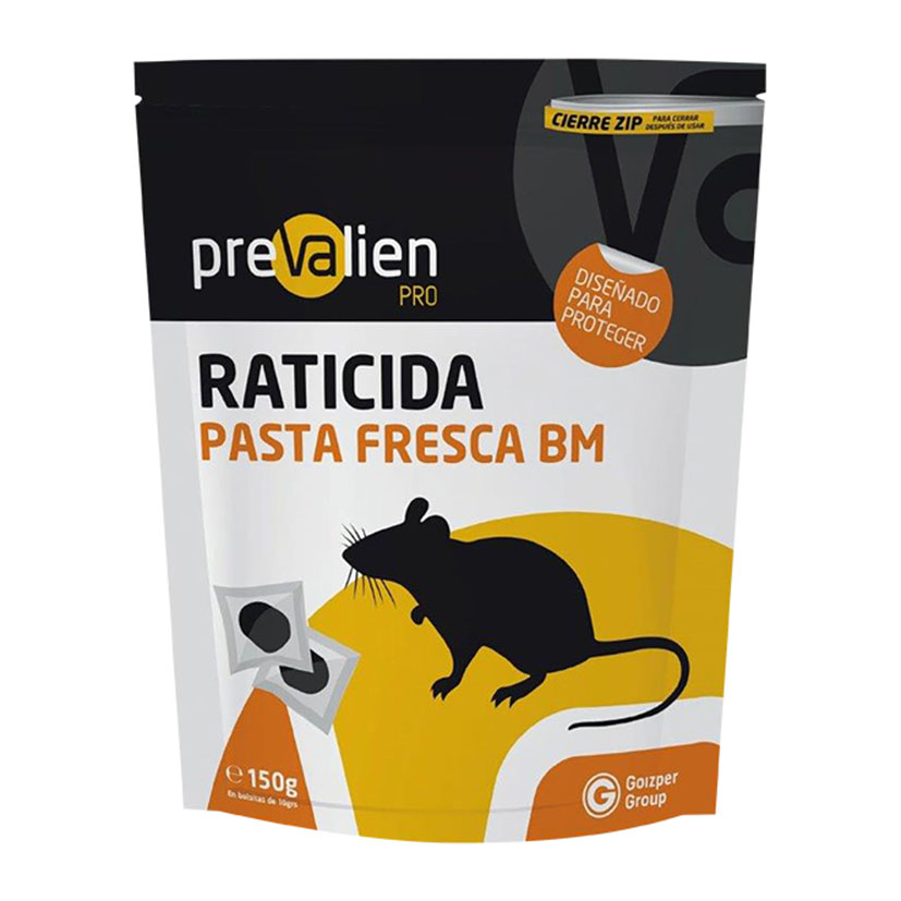 Raticida PREVALIEN pasta fresca.