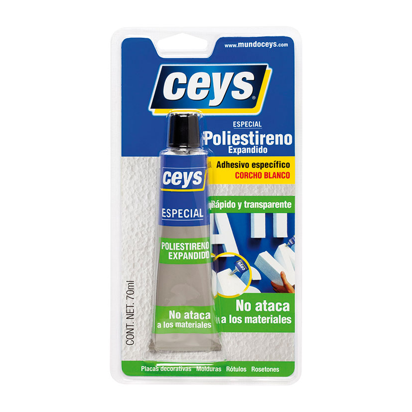 Adhesivo CEYS especial poliestireno expandido 70 ml