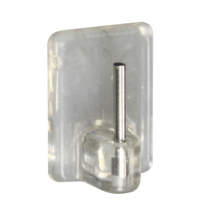 Colgador para visillos BRINOX transparente