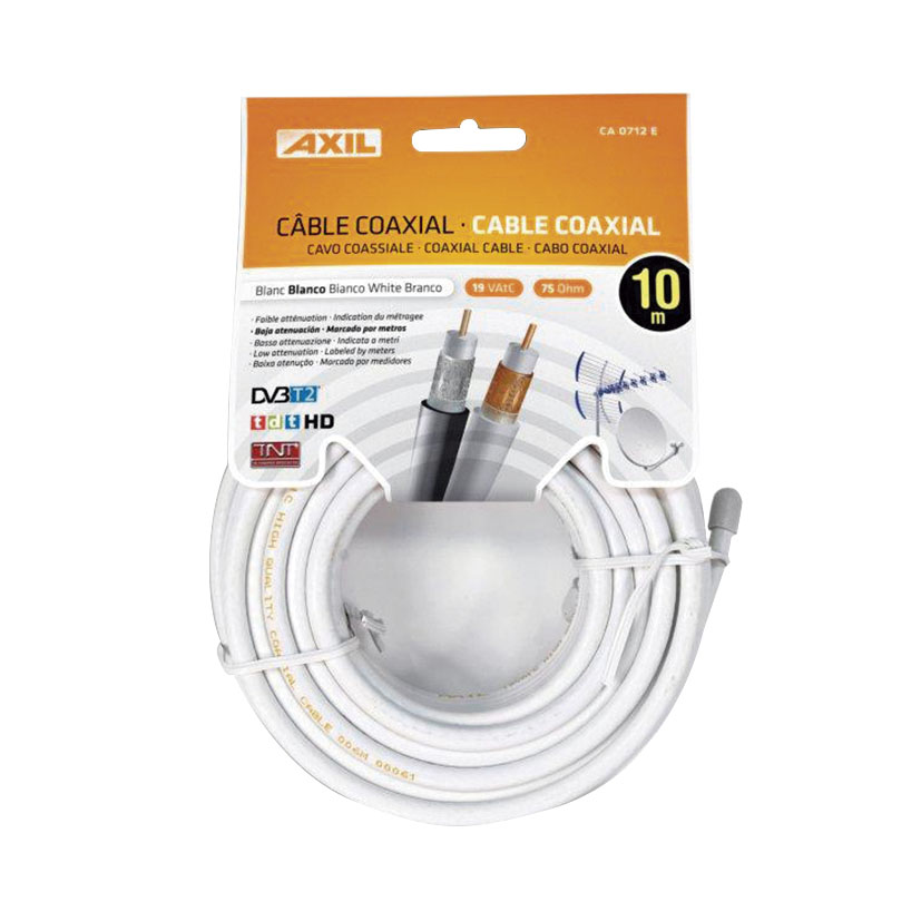 BOBINA CABLE COAXIAL AXIL