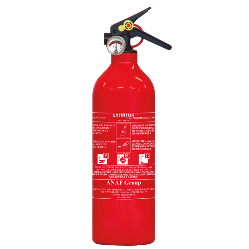 Extintor polvo-gas ANAFL PS1-X