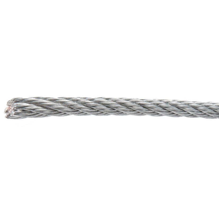 CABLE ACERO INOX.AISI-316 7X7+0 2MMX100M