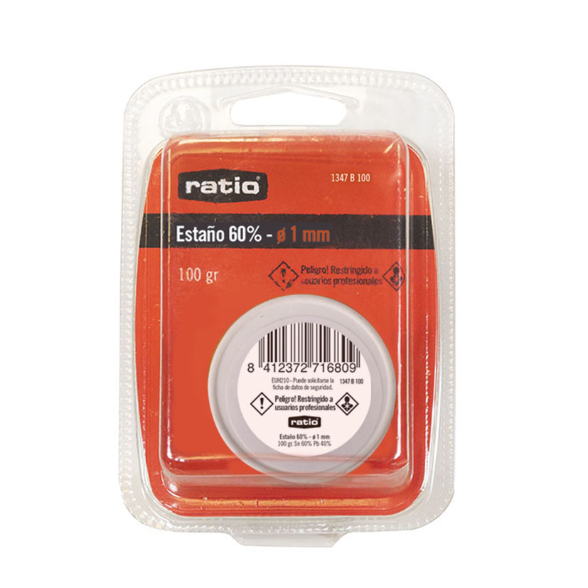 ESTAÑO BOB.60% 1MM.100GR.