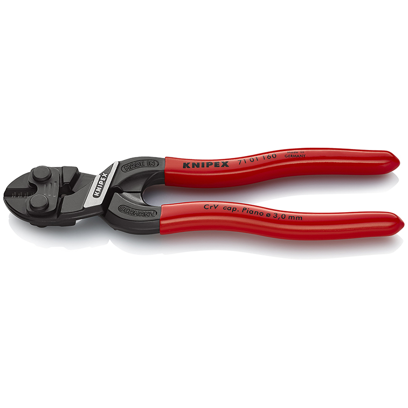 TENAZA "COBOLT"160MM.M/PLAST.KNIPEX