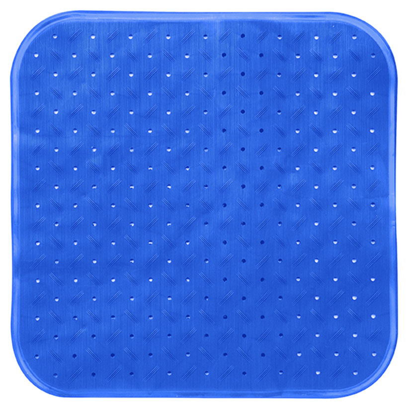 ALFOMBRA BAÑERA CLASSIC 54X54CM. AZULON