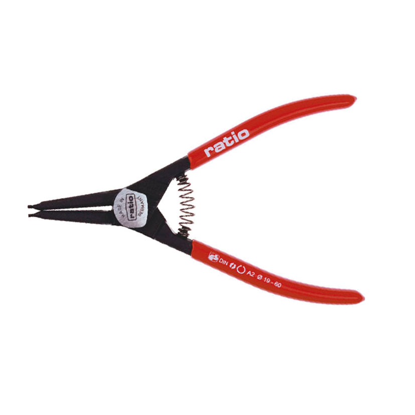 Alicate arandelas exteriores boca recta RATIO ProSeries