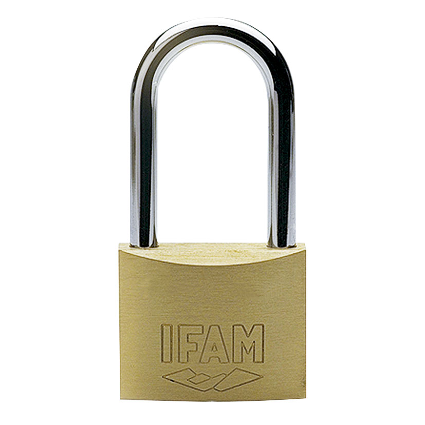 CANDADO LATÓN A.LARGO.  30MM. IFAM