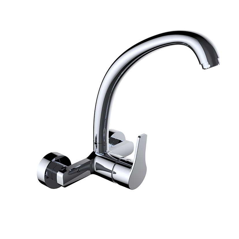 Grifo Fregadero mural CLEVER Serie Go