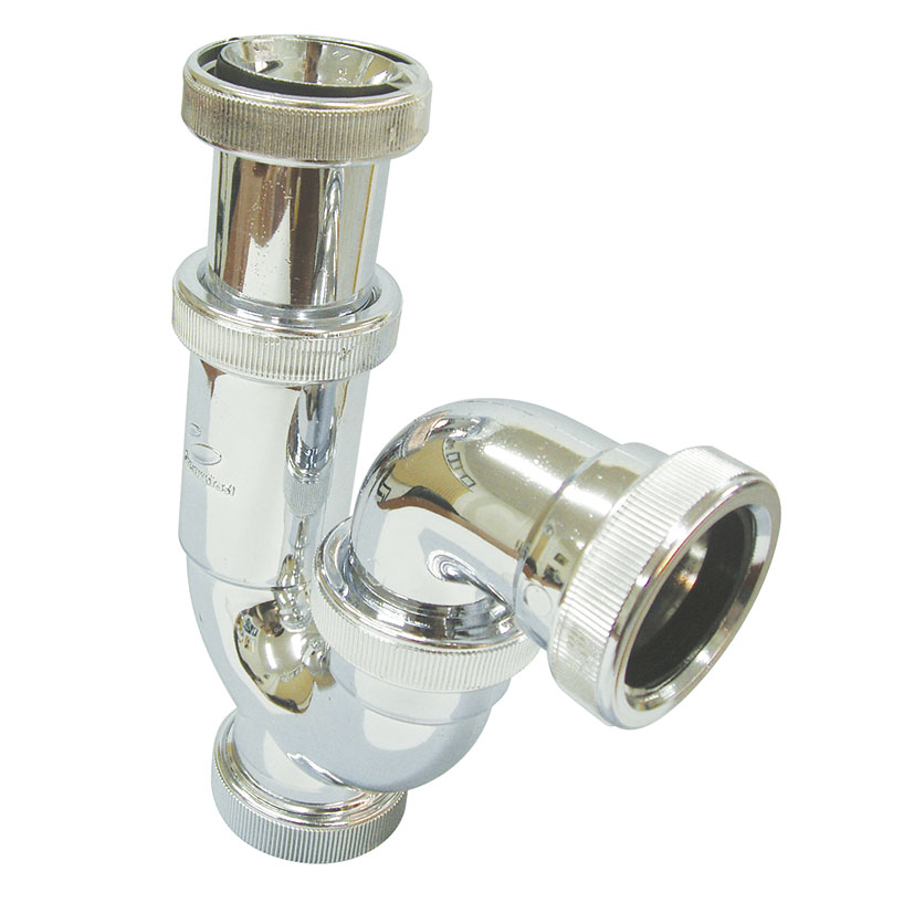 Sifón curvo extensible CREARPLAST C-9-C 1 1/2x40 mm