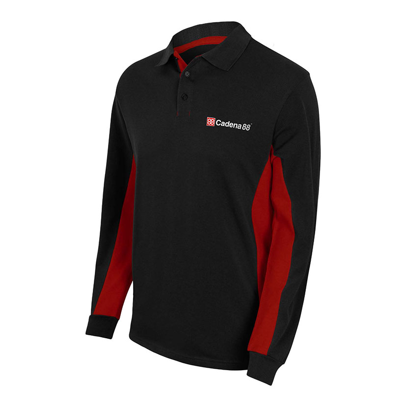 POLO UNISEX C88 MANGA LARGA T/L